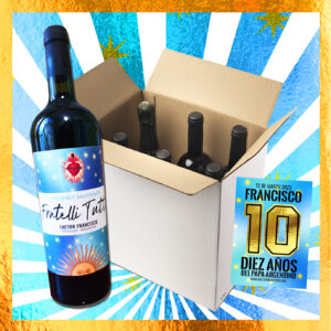 Vino Fratelli Tutti Cabernet Sauvignon x 6 unidades + afiche gratis